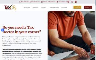 TAX DRx of Roselle website