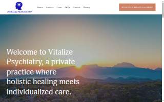 Vitalize Psychiatry website