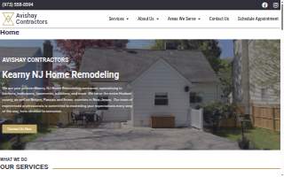 Avishay Contractors Kitchen & Bath Remodeling website