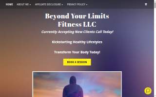 Beyond Your Limits Fitness of Rutherford website