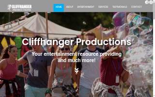 Cliffhanger Productions Inc website