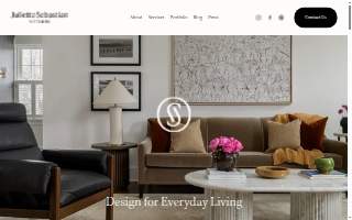 Juliette Sebastian Interiors website