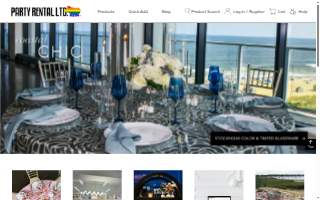 Party Rental Ltd. of Rutherford website