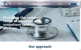 Cardiology Associates of New Brunswick website