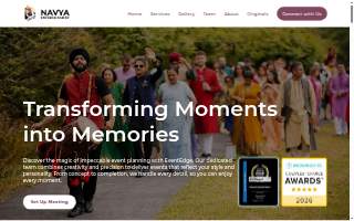 Navya Entertainment website