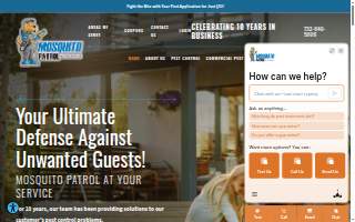 NJ Mosquito Patrol LLC of Sayreville website
