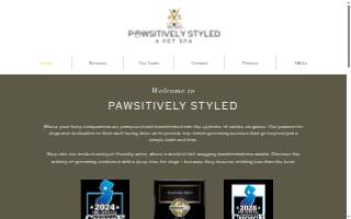 Pawsitively Styled website