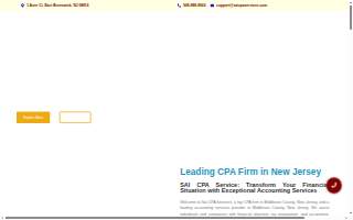 Sai CPA Services website