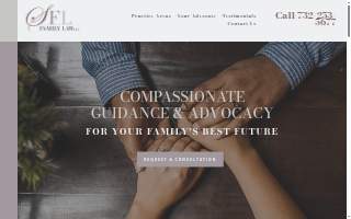 SFL Family Law of Sayreville website