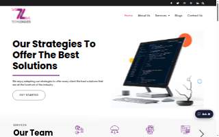 Tech Leagues website