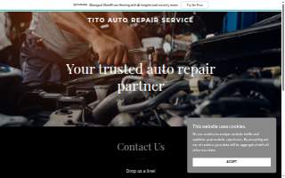 Tito Auto Repair website