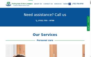 Visiting Aide of New Jersey, LLC website