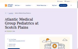 Atlantic Medical Group Pediatrics website