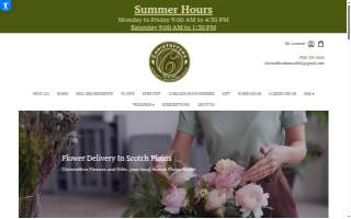Christoffers Flowers & Gifts website