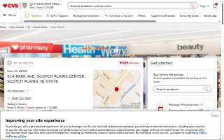 CVS of Scotch Plains website