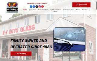 EZ Auto Glass of Scotch Plains website