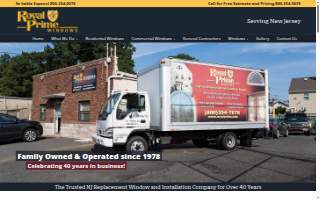 Royal Prime Windows of Scotch Plains website