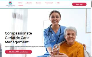 Sisters Helping Seniors website