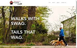 Bakers Dog Care website