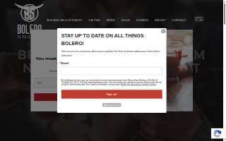 Bolero Snort Brewery and Tasting Room of Secaucus website