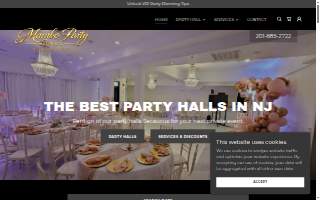Carolina Rosa Secaucus Dance Studio & Party Venue Rental website