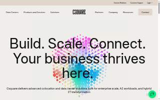 Csquare New York/New Jersey Data Center (Secaucus) website