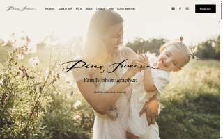 Dina Averuk Portraits website