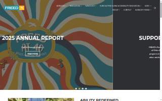 Freed Vision Center website
