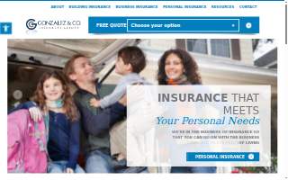 Gonzalez & Company Insurance Agency of Secaucus website