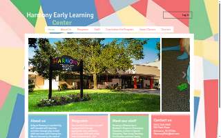 Harmony Early Learning Center website