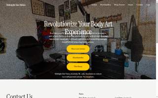 Midnight Sun Tattoo website