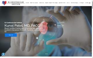 NJ Cardiovascular Institute: Kunal Patel, MD, FACC website