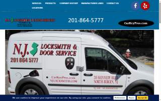 NJ Locksmith & Door Service of Secaucus website