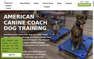 American Canine Coach of Somers Point website