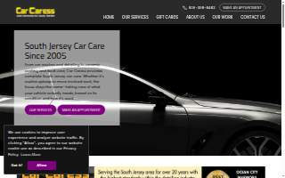 Car Caress website