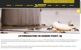Hoffman's Exterminating website