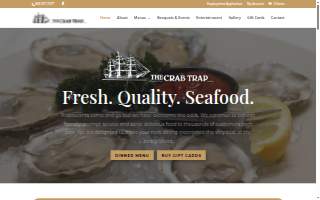 The Crab Trap website