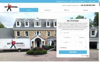Big G Movers, INC of Somerset website