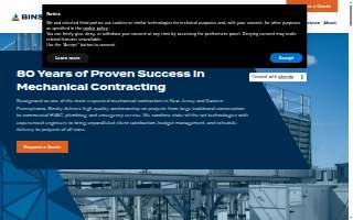 Binsky Home Service website