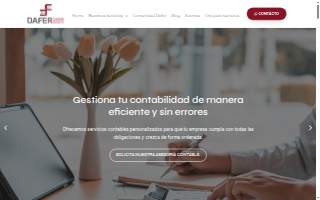 Dafer Solutions | Taxes and Accounting Services website