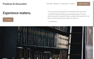 FriedmanLaw website