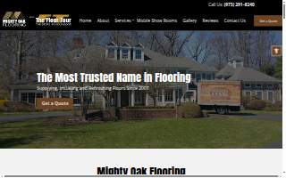 Mighty Oak Flooring website