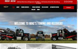 Mike's Towing & Recovery website