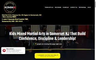 New Journey MMA of Somerset website