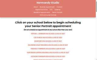 Normandy Studio website