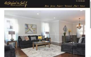 ReStyled to Sell Home Staging of Somerset website