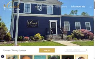 Cusick Funeral Home of Somerville website
