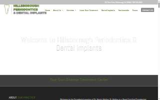 Hillsborough Periodontics & Dental Implants of Somerville website