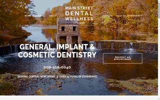 Main Street Dental Wellness website