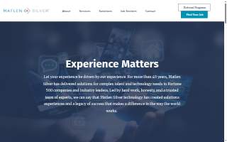 Matlen Silver website